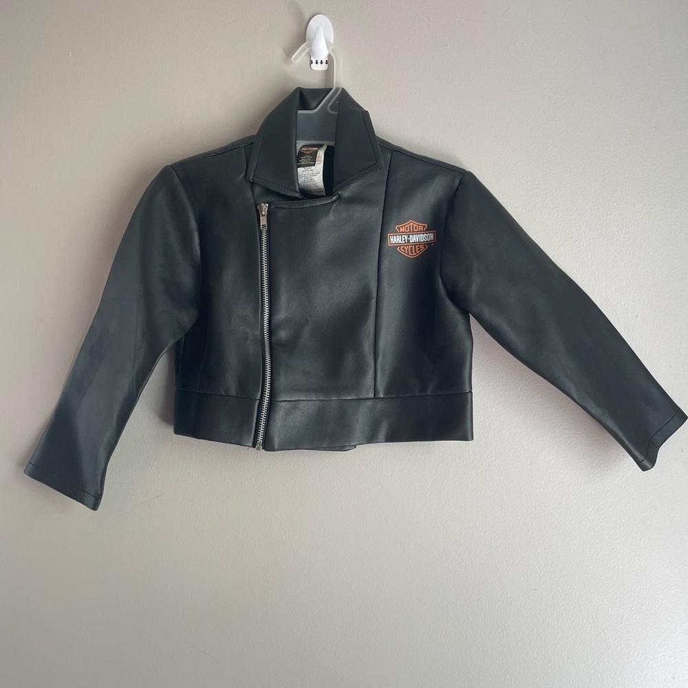 Harley Davidson costume jacket (child small 4-6)